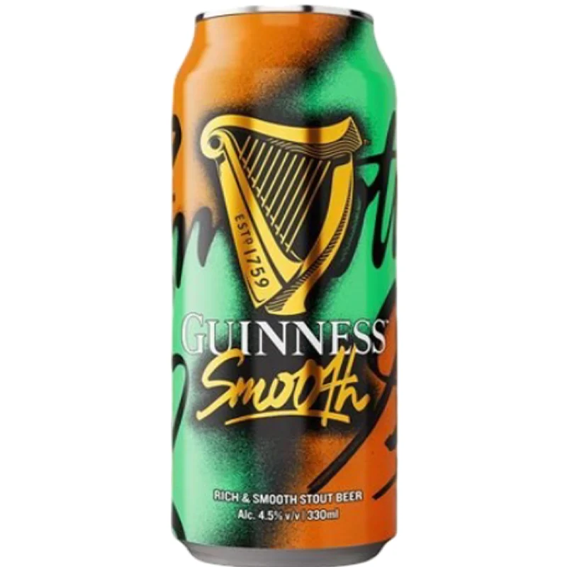 GUINESS CAN SMOOTH 330ML CAN